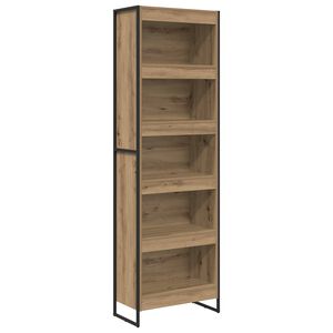 vidaXL Grāmatplaukts 60 x 30 x 189,5 cm Inženierijas koks