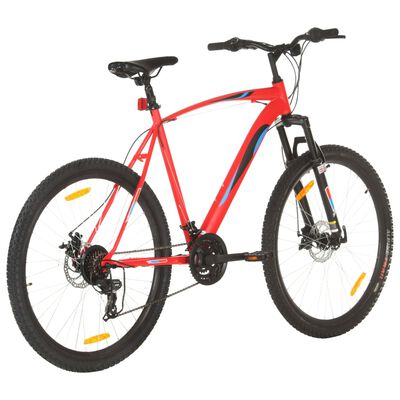 vidaXL kalnu velosipēds, 21 ātrums, 29'', 58 cm rāmis, sarkans
