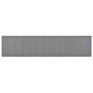 vidaXL paklāja celiņ&scaron;, tum&scaron;i pelēks, 50x250 cm