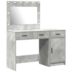 vidaXL Dressing galds 2 gab. Pelēka 40 x 41 x 75 cm Inženierijas koks