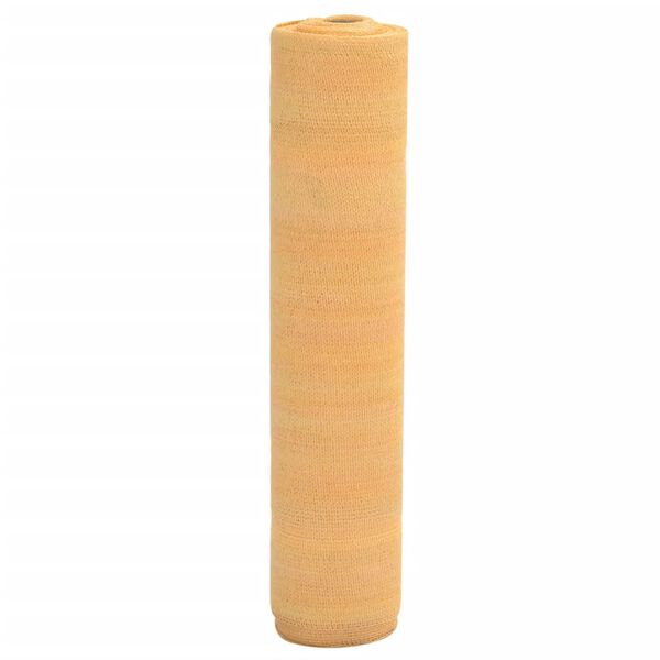 vidaXL norobežojošais tīkls, smilšu krāsa, 1x10 m, HDPE, 195 g/m²
