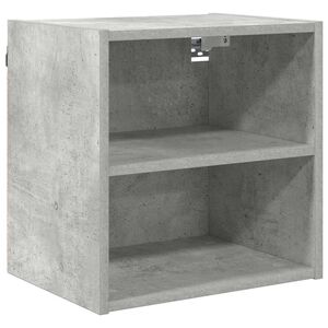 vidaXL Piekarams skapītis Betona pelēks 40 x 29,5 x 40 cm