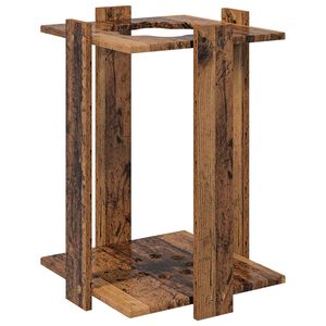 vidaXL Biljarda nūju statīvs Inženierijas koks 42 x 43 x 60 cm