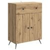 vidaXL Puse Artisan Ozols 66 x 34,5 x 90 cm Inženierijas koks
