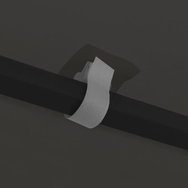 vidaXL dārza nojume, 3x6 m, antracītpelēka