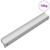 vidaXL Rokturi 828 pcs Sudraba 105.7 x 7.4 x 15.5 mm Alumīnijs
