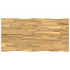 vidaXL Dzīvā mala galda virsma 120 x 60 x 3,2 cm Taisnstūra