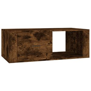 vidaXL kafijas galdiņ&scaron;, kvēpināta ozolkoka, 100x50,5x35 cm