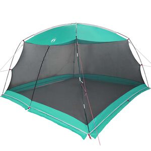 vidaXL Moskītu telts ar jumtu Jūras zaļa 380 x 380 x 225 cm