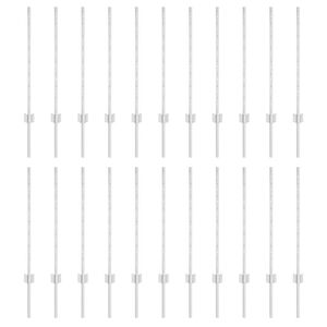 vidaXL Iegultais žogs 22 gab. Sudraba 120 cm