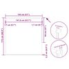 vidaXL Rullo žalūzija gai&scaron;i pelēks 145x175 cm auduma platums 141,6 cm