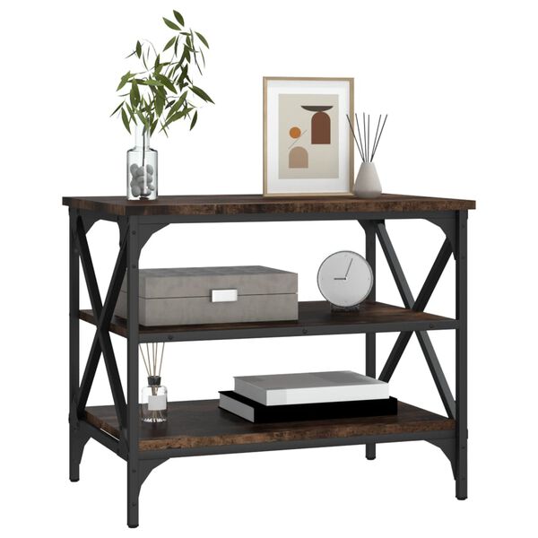 vidaXL TV skapītis, ozolkoka krāsa, 60x40x50 cm, inženierijas koks