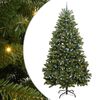 vidaXL Mākslīgā Ziemassvētku eglīte Zaļa 300 cm PVC un metāls
