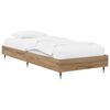 vidaXL Gultas rāmis Artisan ozols 80 x 200 cm Inženierijas koks