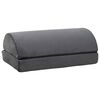 vidaXL Vienkrāsains Pelēka 44 x 29 x 17 cm PU putas