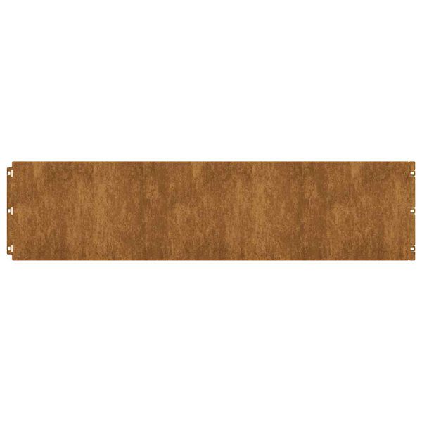 vidaXL Zālāju apmales 20 gab 25x103 cm Elastīgs tērauds