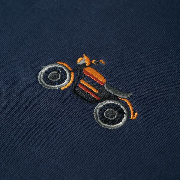 Bērnu džemperis, nevienmērīgi zils, 140