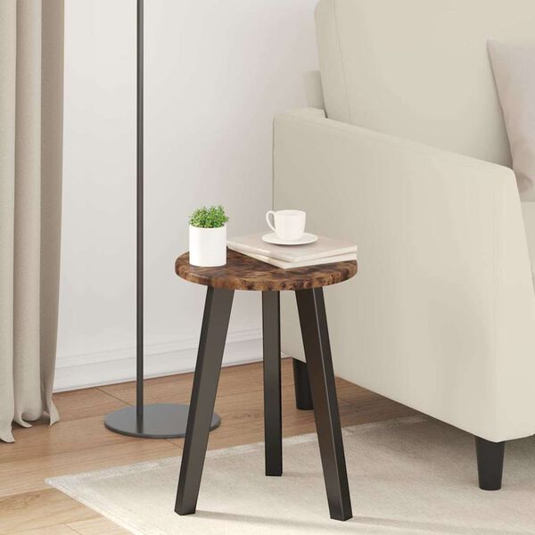 vidaXL Galda virsma Dūmakaina ozolkoka 30 x 30 x 1,5 cm