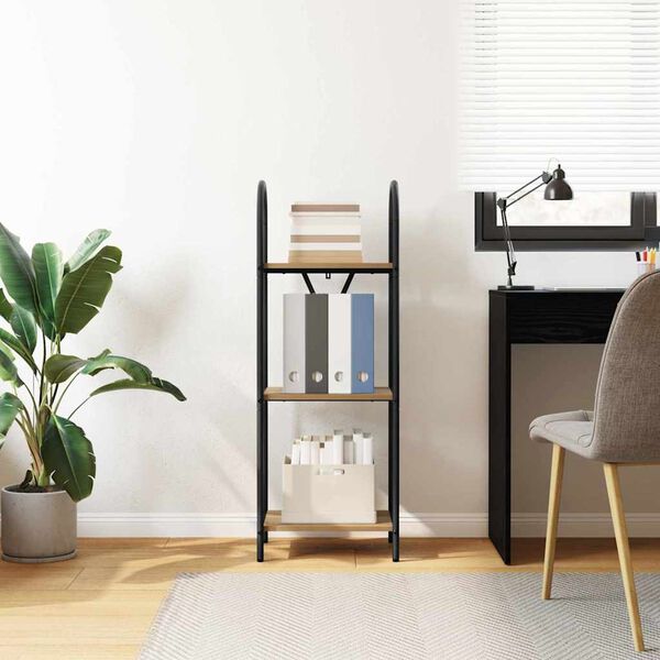 vidaXL Grāmatu plaukts Artisānā ozols 40 x 30 x 109 cm