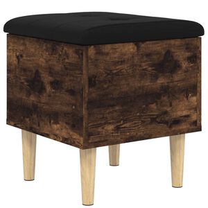 vidaXL uzglabā&scaron;anas sols, koka krāsa, 42x42x46 cm, inženierijas koks