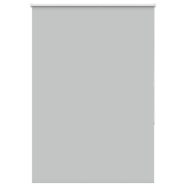 vidaXL rullo žalūzija gai&scaron;i pelēks 115x175 cm auduma platums 110,7 cm