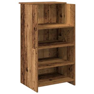 vidaXL reģistratūra, veca koka, 55x50x103,5 cm, inženierijas koks
