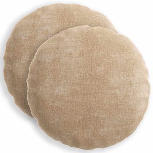 vidaXL Spilvenu pārvalks 2 gab. HEERLEN Pelēkbrūna &Oslash; 40 cm