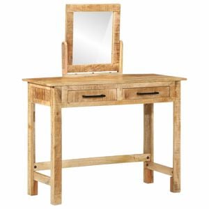vidaXL Dressing galds Brūna 100 x 40 x 120 cm Cieta mango koksne