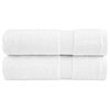 vidaXL Premium roku dvieļi SOLUND, 2 gab., balti, 50x100 cm, 600 g/m&sup2;
