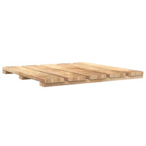 vidaXL Terases flīzes 6 pcs Brūna 50 x 50 cm Brūna impregnēta priede