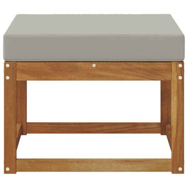 vidaXL Āra krēsls Cietā akācijas koks Dabiska