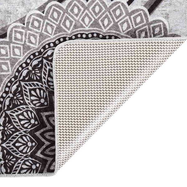 vidaXL paklājs, 190x300 cm, daudzkrāsains, mazgājams, neslīdo&scaron;s