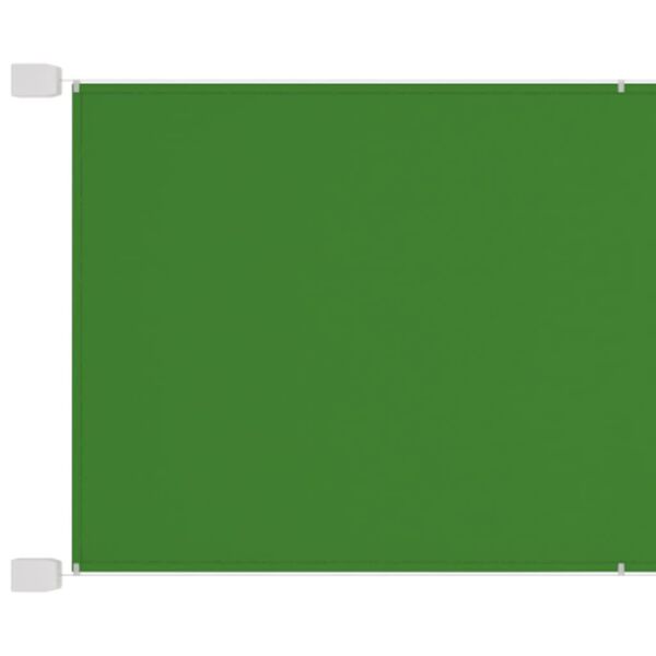 vidaXL vertikāla markīze, gaiši zaļa, 180x270 cm, Oksfordas audums