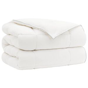 vidaXL Sega 200x240 cm Ziema 450 GSM Austrālijas vilna Balts