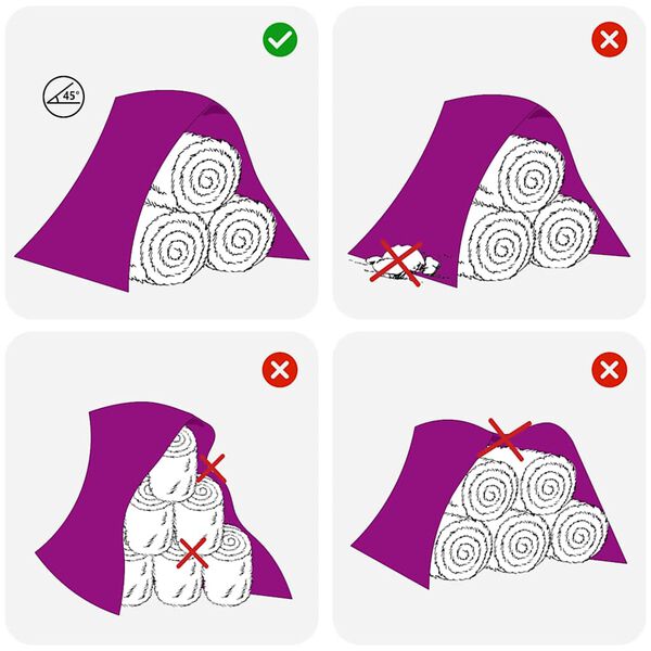 vidaXL siena kaudze 10,4x12,5 m 140 g/m&sup2; polipropilēns