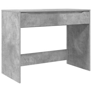 vidaXL Galds Betona Pelēks 100 x 50 x 78 cm Inženierijas koks