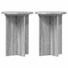 vidaXL Augu statīvs 2 pcs Pelēks Sonoma ozols &Oslash;29,5 x 40 cm
