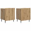 vidaXL Nakts skapītis 2 pcs Artisan Ozols 43 x 34,5 x 52 cm
