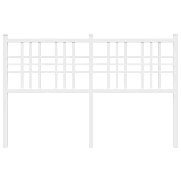 vidaXL rezerves galvgalis, balts, 120 cm