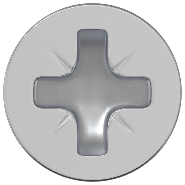 vidaXL Skrūve 2 pcs Sudraba M6 x 12 mm Dzelzs