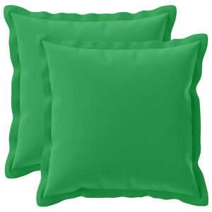 vidaXL Spilvenu pārvalks 2 gab. HOUTEN Zaļa 30 x 30 cm Poliesters