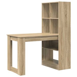 vidaXL Galds Sonoma ozols Inženierijas koks 122 x 67 x 145 cm
