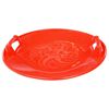 vidaXL apaļas ragavas, sarkanas, 66,5 cm, PP