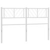 vidaXL rezerves galvgalis, balts, 135 cm