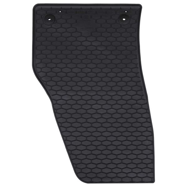 vidaXL Auto paklājs 4 pcs Melna piemērots T-ROC Cabrio TPE