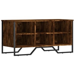 vidaXL apavu skapītis, ozolkoka krāsa, 90x38x45,5cm, inženierijas koks