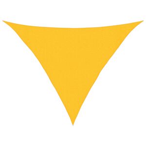 vidaXL saulessargs, 160 g/m&sup2;, dzeltens, 3x3x4,2 m, HDPE