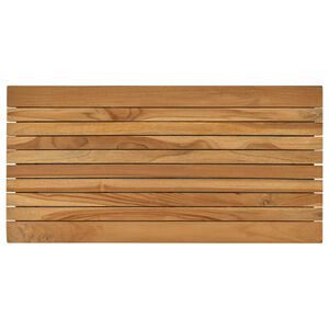 vidaXL Galda virsma 80 x 40 x 3,5 cm Taisnstūra Ciets tek&scaron;a koks