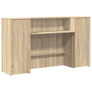 vidaXL reģistratūra, sonoma ozols, 180x50x103,5 cm, inženierijas koks