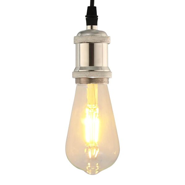 vidaXL Lampu turētāji 2 gab Satin Nickel E27